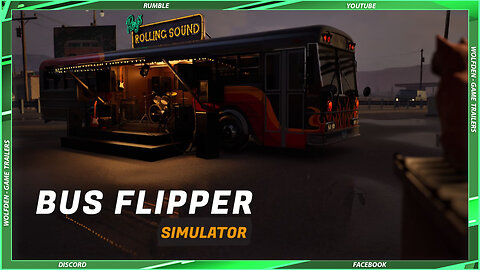 ⚡Bus Flipper Simulator | Official Cinematic Gameplay Trailer | 2025