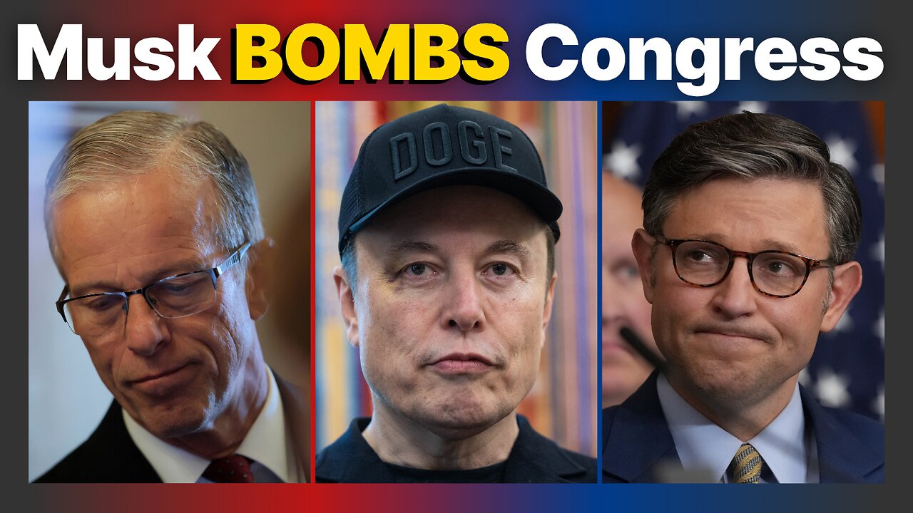 Elon Musk drops BOMB on Congress as Trump gets HUGE ECONOMIC WIN
