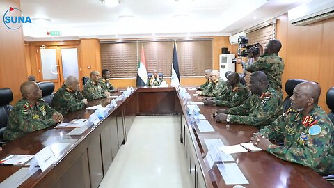 Al-Burhan chairs the first meeting of the full leadership body