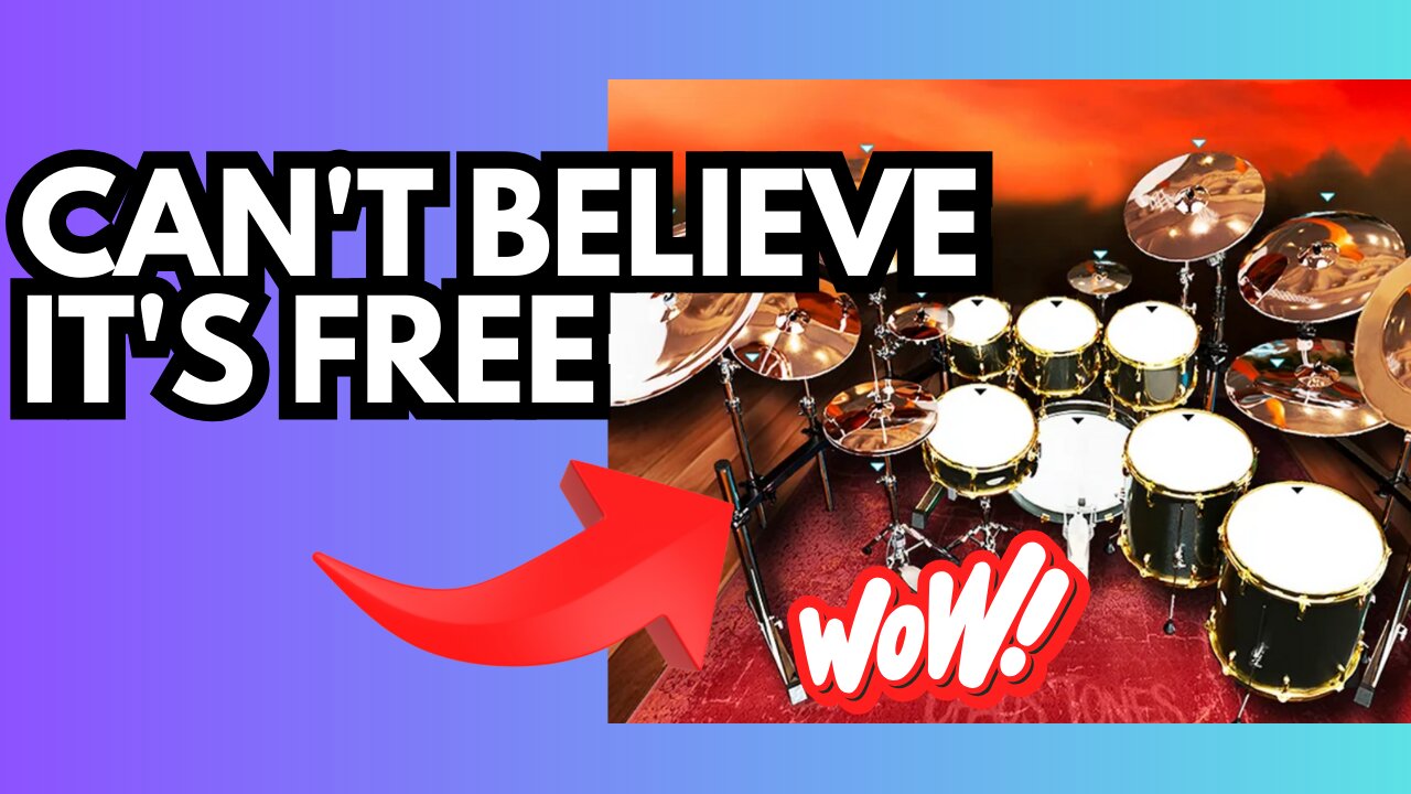 FREE Rock & Metal Drums Plugin! Deviant Drums - EZ Drummer, BFD, Addictive Drums Alternative