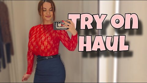 [4K] Transparent Try On Haul | See Through Clothes | Get Ready With Angelina Love