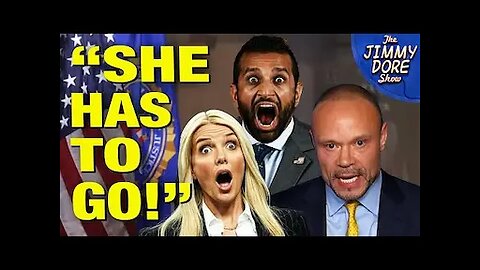 Bongino WALKS OUT Of FBI Over Epstein & Pam Bondi! Patel To Follow!