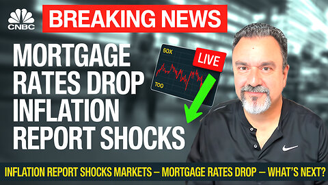 Mortgage Rates FALL After Surprising Inflation Report — What’s Next?