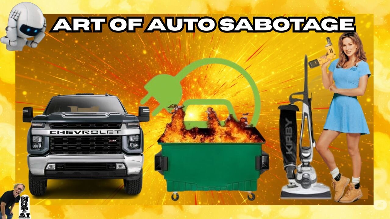SOMETHING IS BROKEN IN THE AUTOMOTIVE INDUSTRY ! ER NOT ? ALL part OF THE PLAN