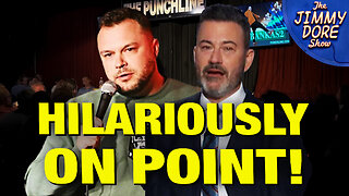 Comedian Cuts To THE HEART Of Jimmy Kimmel Hypocrisy!