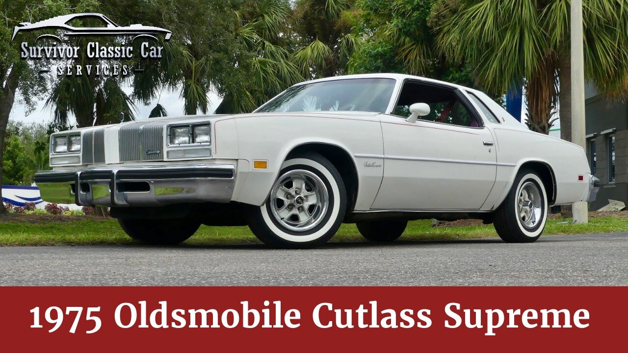 Time Capsule Survivor 1976 Oldsmobile Cutlass Supreme Colonnade Coupe. 350CI V8! For Sale Tampa, FL!