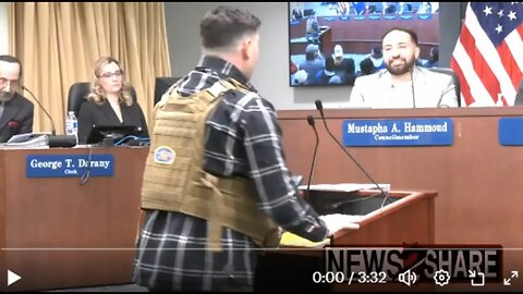Jake Lang's EPIC Speech To Dearborn City Council! Patriots Will Stop The Invasion!