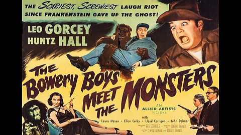 THE BOWERY BOYS MEET THE MONSTERS 1954 The Gang Goes Full Gruesome FULL MOVIE in HD