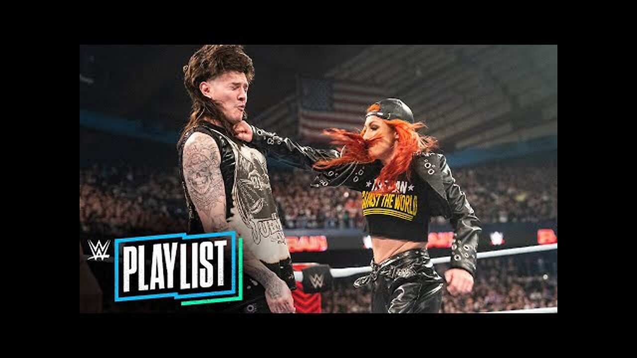 Becky Lynch attacks men_ WWE Playlist