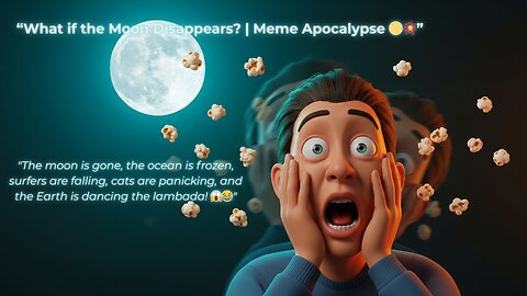 “What if the Moon Disappears? | Meme Apocalypse 🌕💥”