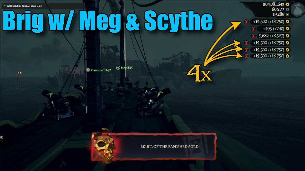 Sea of Thieves - Brig w/ Meg & Scythe