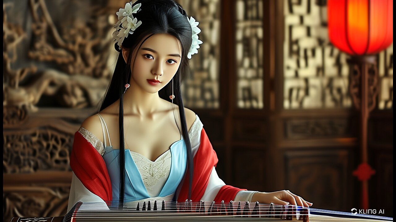 Beautiful Chinese Pin Musical Instrument