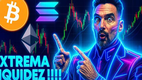 EXTREMA LIQUIDEZ, ATENCION PROXIMO MOVIMIENTO !!! Análisis BTC, ETH, SOL, XMR, ZEC