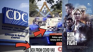 RUN HIDE PSYOP! ANTIVAX SHOOTER TARGETS THE CDC & "KILLS" 33 YEAR OLD POLICE OFFICER, & DIES IN CVS!