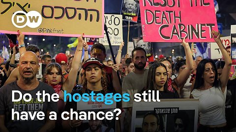 Israelis protest after their government’s Gaza City takeover decision | DW News