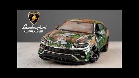 Epic Transformation of Rusty Lamborghini URUS | Full Toy Restoration