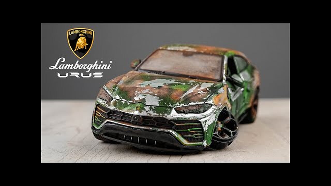 Epic Transformation of Rusty Lamborghini URUS | Full Toy Restoration