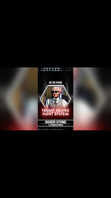 Roger Stone: Trump Supported Victims of Epstein's in Lawsuits - 6/5/25