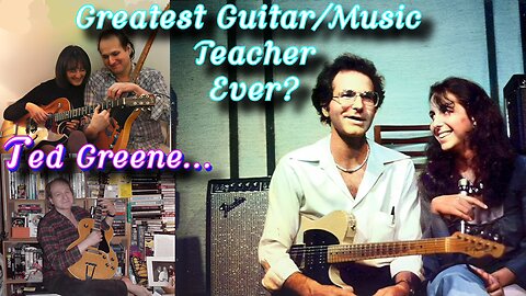 ( -1004 ) Ted Greene's Guitar Clinic (Up-Res & Audio Remaster) - Music Is a Metaphor for Life - Understand & It Won't Bore You