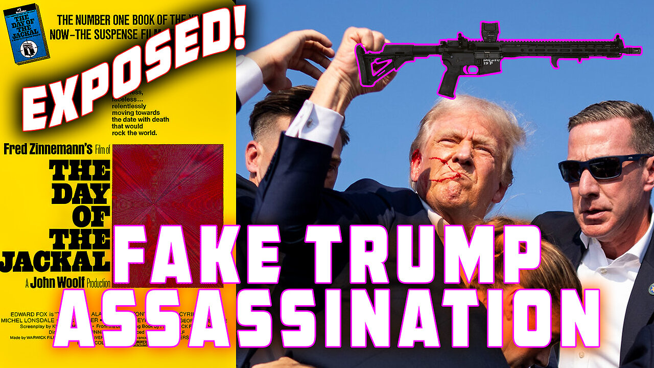 Fake TRUMP Assassination EXPOSED!