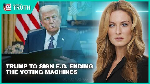 TRUMP TO SIGN E.O. ENDING VOTING MACHINES, IMPLEMENTING PAPER BALLOTS