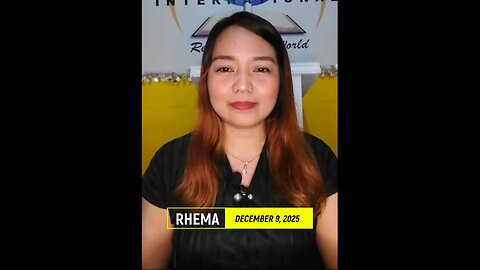 Have you ever wondered what pleases the Lord? | DECEMBER 9, 2025 | Jiezel