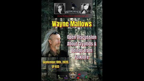 Open Discussion on Cryptids and Beings From Folklore with Guest Co Host Wayne Mallows