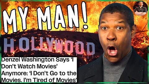 Denzel Washington Has Given Up on Hollywood and You Should Too!