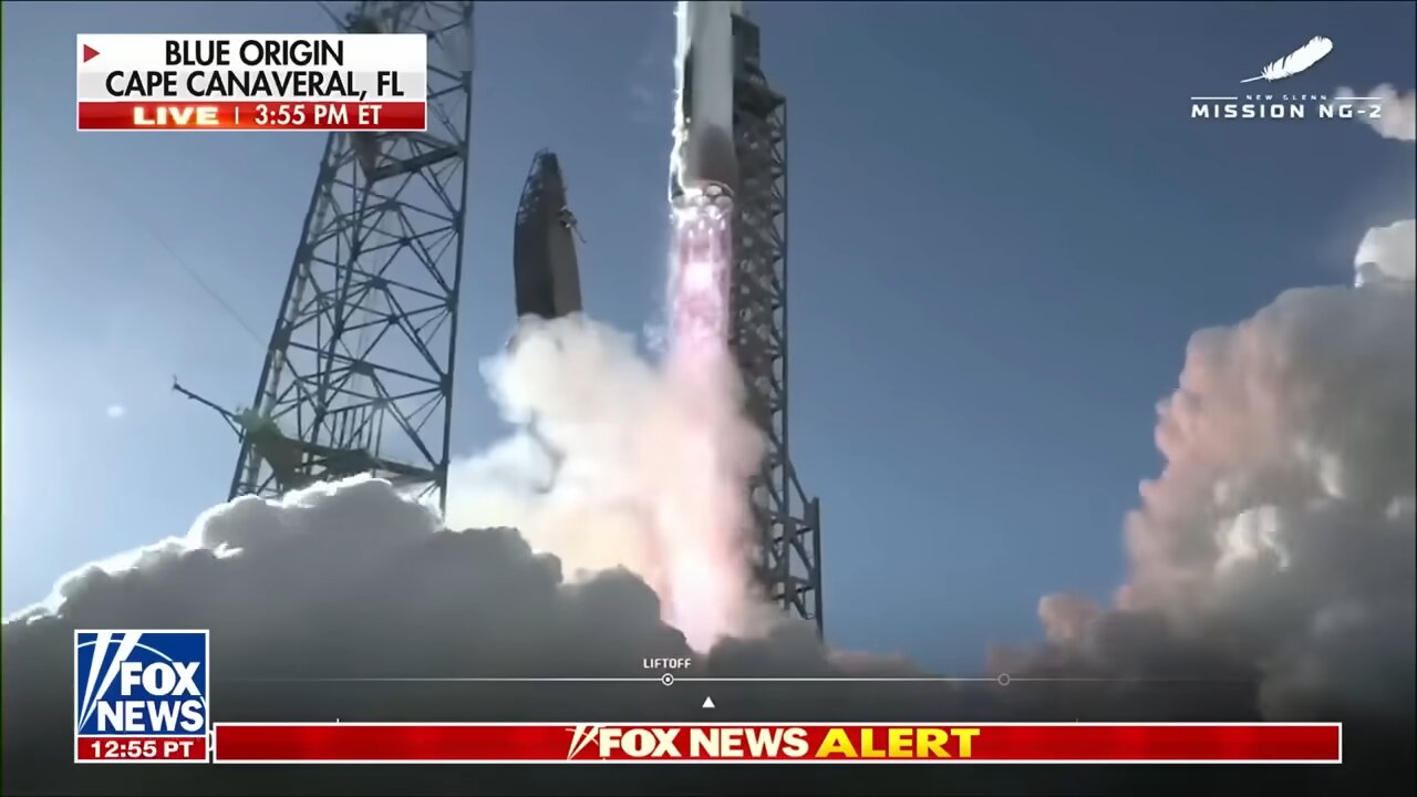 Blue Origin successfully launches rocket, deploying probes to orbit Mars. 🚀