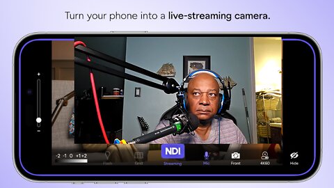 TURNING MY PHONE AS A CAMERA FOR LIVE STREAMING
