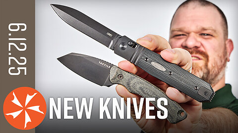 That’s a Nice Blade Shape - New Knives June 12th, 2025 at KnifeCenter