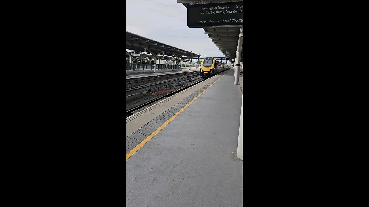 my train has arrived