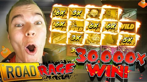 INSANE 30,000X WIN ON ROAD RAGE!
