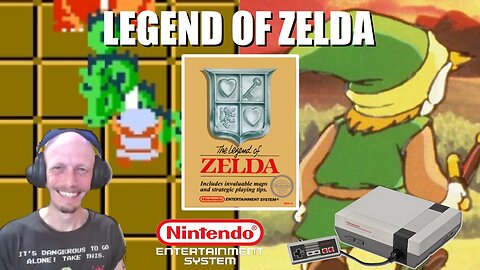 Legend of Zelda (NES): Save the Princess in the Overworld and Explore the Underworld to Defeat Ganon