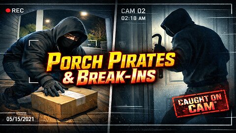 🔥 Porch Pirates & Break-Ins: Doorbell Cameras Catch Everything!