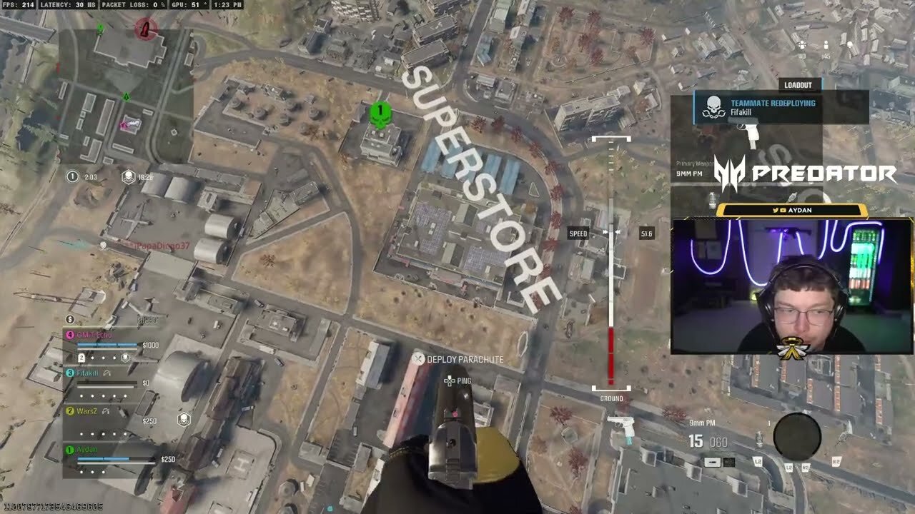 Aydan Already So SICK of Verdansk That He Hops on Apex Legends...