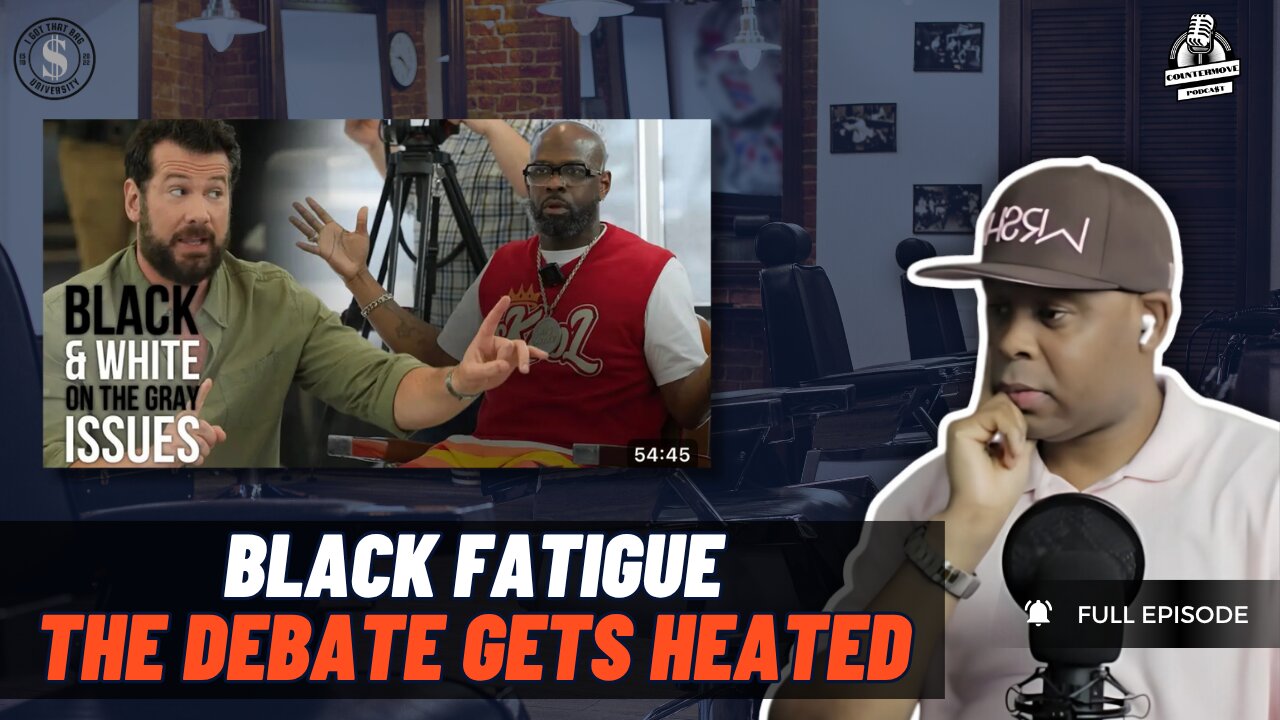 Steven Crowder Debates ‘Black Fatigue Is Real’ — And I Told Them Why | Black & White on the Gray Issues