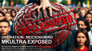 How They Broke Us All: MKUltra, Mockingbird & The Mass Mind Control Playbook