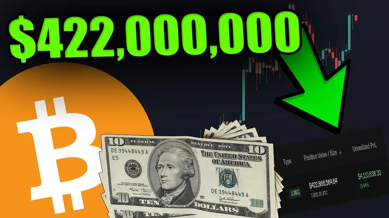 THIS WHALE JUST WENT LONG $422 MILLION! I AM TAKING URGENT ACTION!