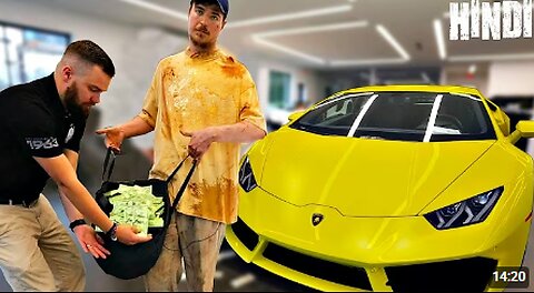 Homeless Man Buys A Lamborghini / in hindi