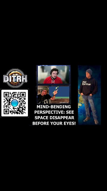 [DITRH] Earth Curve Debunked? Visual Compression EXPLAINED! #shorts - Hijacking