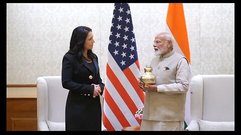 PM Modi meets DNI Chief Tulsi Gabbard meets in Delhi