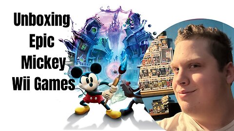 Unboxing Epic Mickey Wii Games
