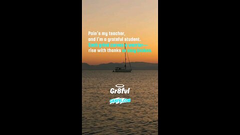 Rise with gratitude or stay broken 👀