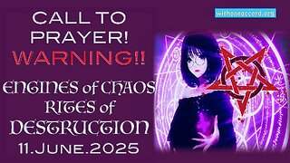 CALL TO PRAYER WARNING!! ENGINES OF CHAOS, RITES OF DESTRUCTION - 11.JUNE.2025