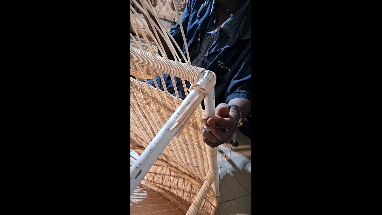 Wrought Iron & Rattan: A Design Collaboration for the Scalloped Sofa