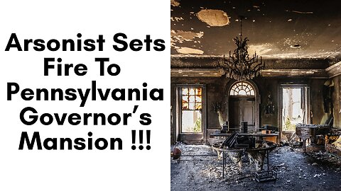 Arson At Gov Josh Shapiros Home !!! Suspect Arrested After Fire Forces Family To Flee !!!