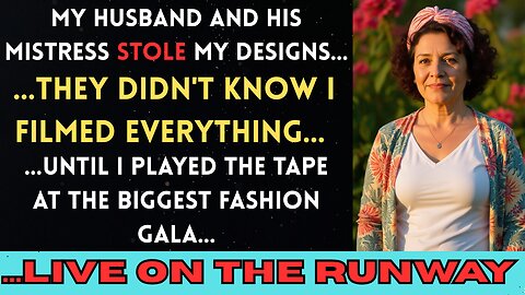 My Husband & His Mistress Stole My Designs, So I Exposed Their Crimes On a Giant Screen...