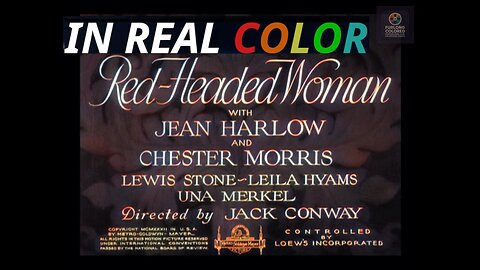 🔥 Red-Headed Woman (1931) — In Real Color | Jean Harlow Pre-Code Classic