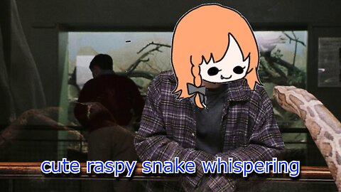 vtuber Elena Yunagi starts trying to speak in parseltongue - its cute